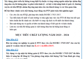 Chính sách chất lượng